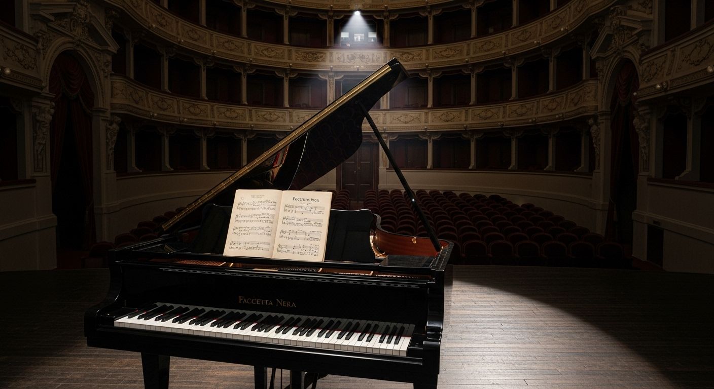 faccetta nera pianoforte