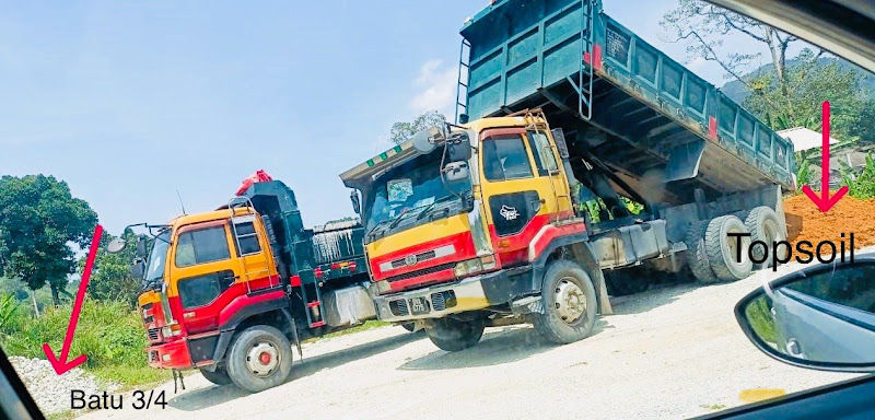 NVD BALA Lorry - Landscape, Grass, Gravel Stone, Sand & Topsoil, Rawang & Kuala Lumpur