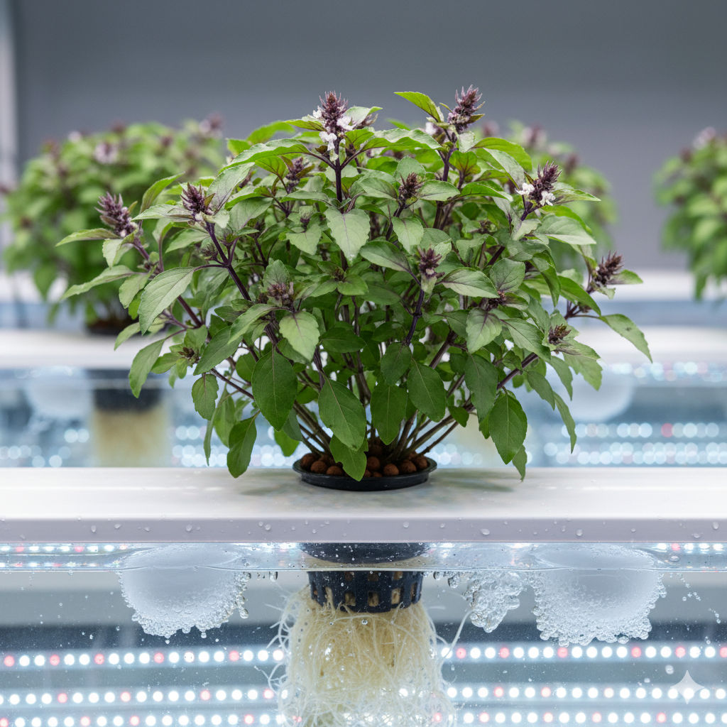 Holy Basil (Tulsi) - Hydroponic Plant