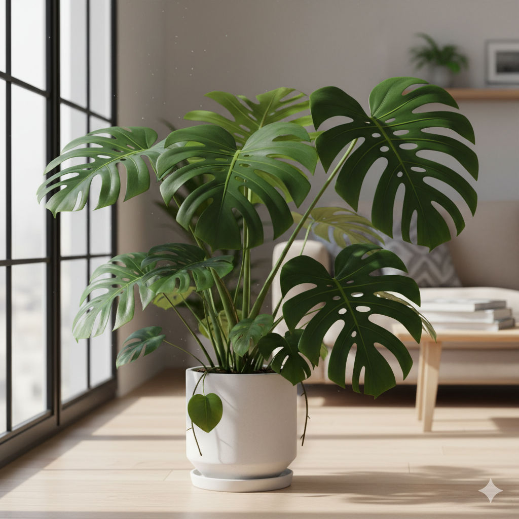 Monstera (Swiss Cheese Plant) - Feng Shui Plant