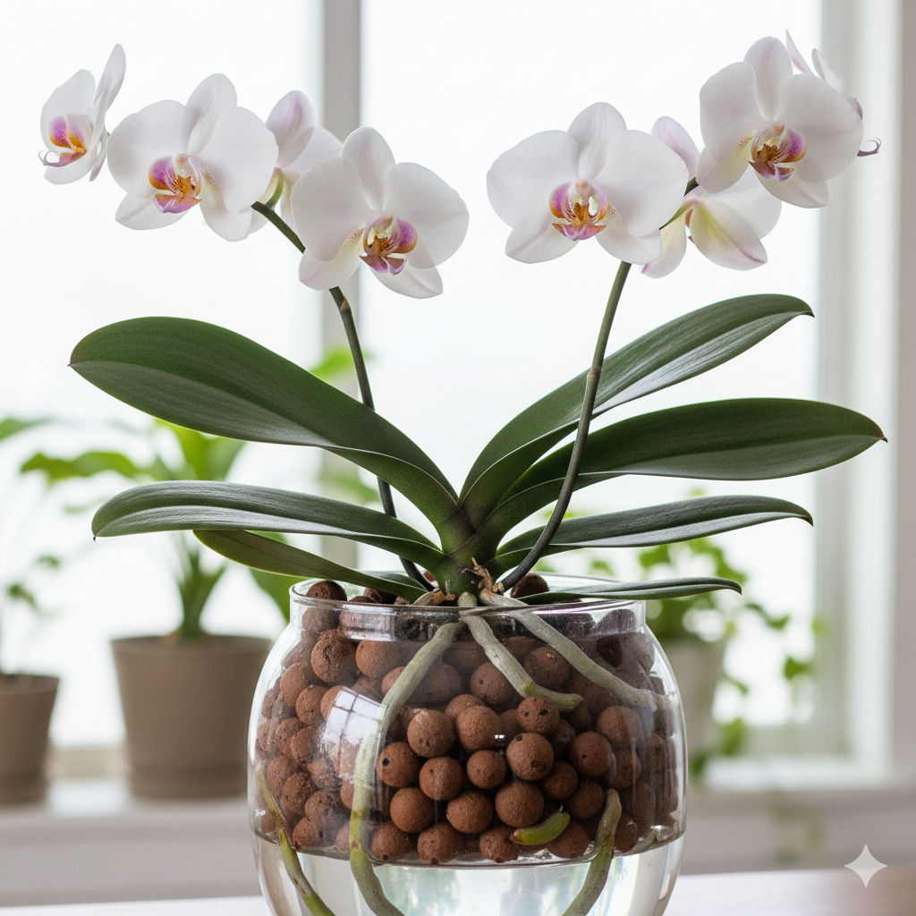 Moth Orchid (Hydro) - Hydroponic Plant