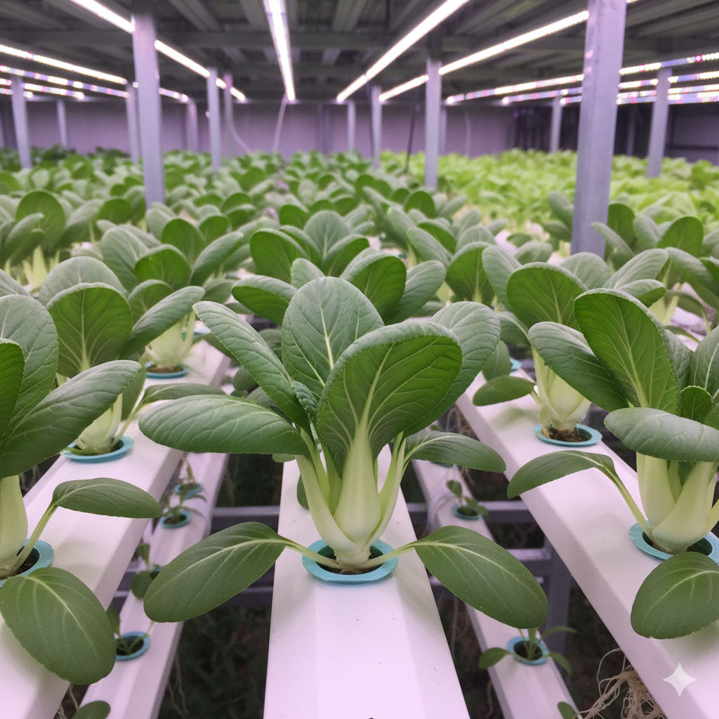 Pak Choy (Sawi) - Hydroponic Plant
