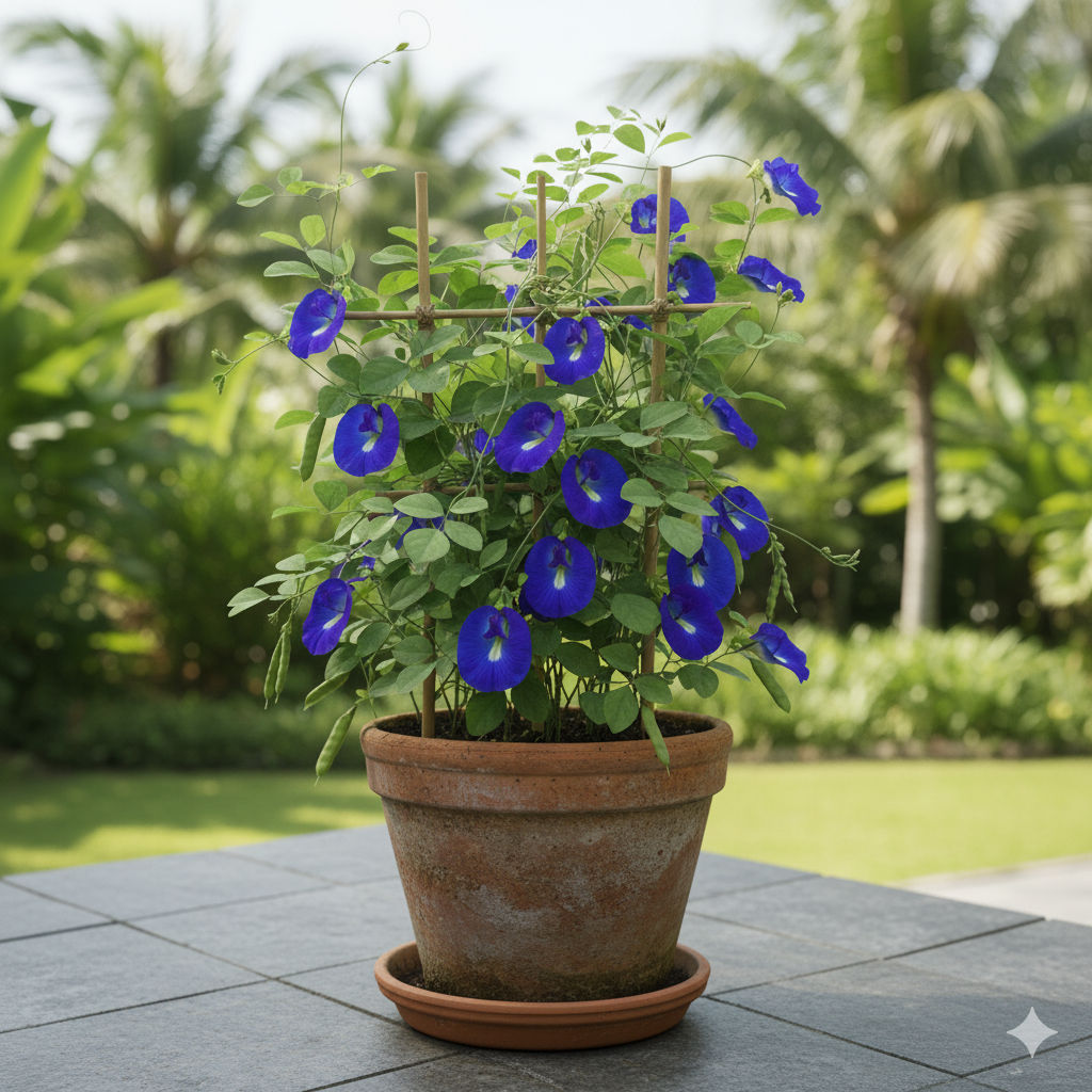 Blue Pea (Butterfly Pea) - Vegetable