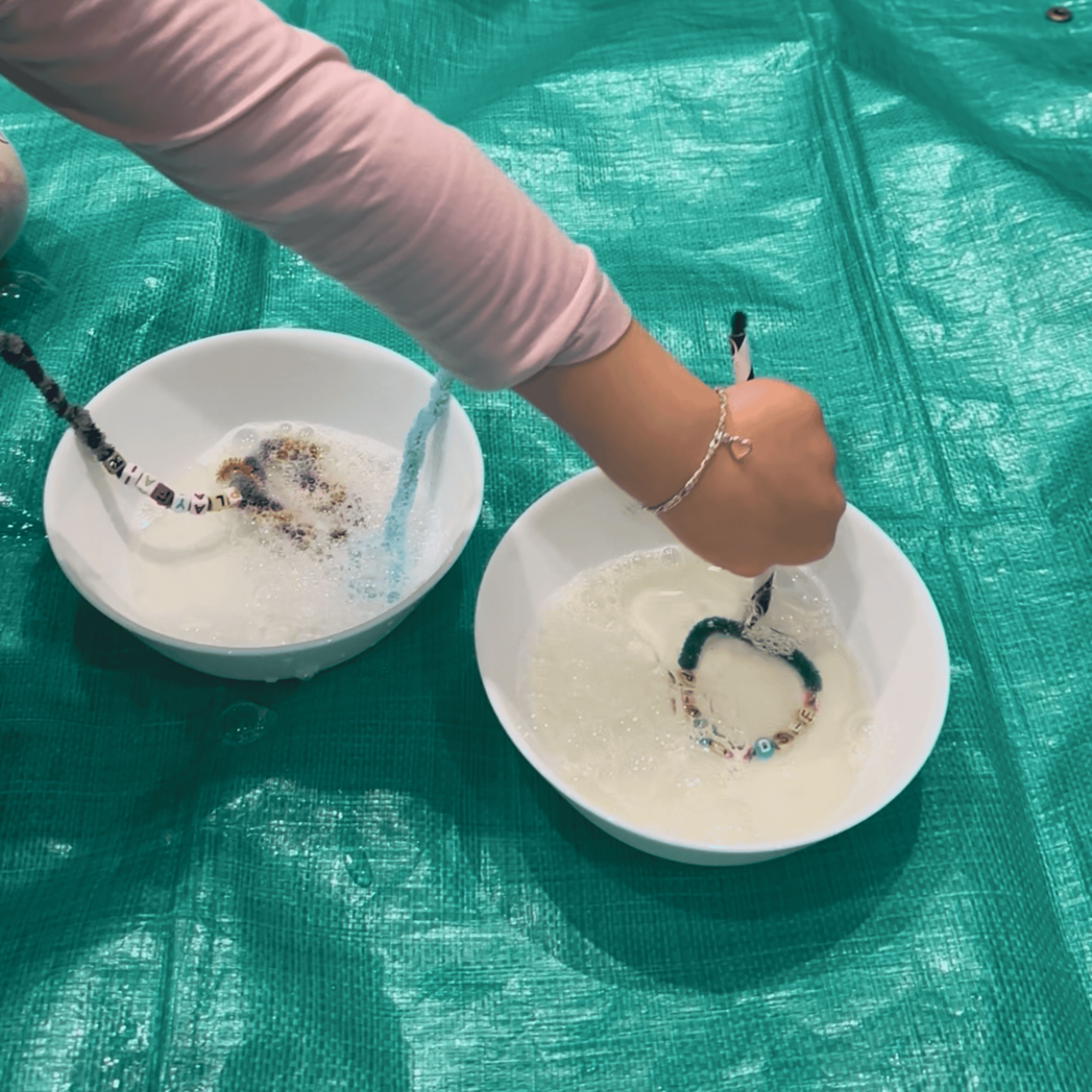 Bouncing bubbles recipe