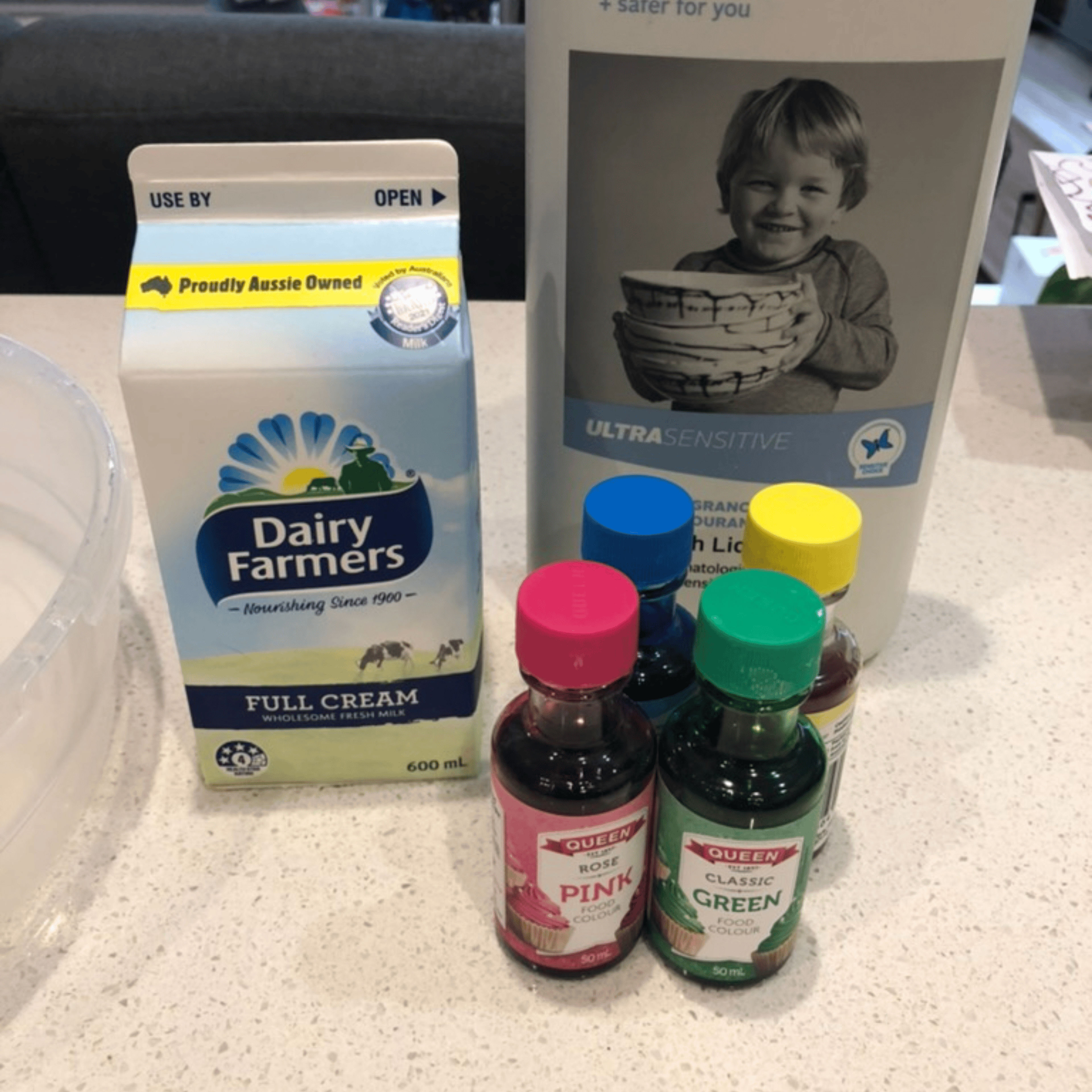 Magic milk experiment