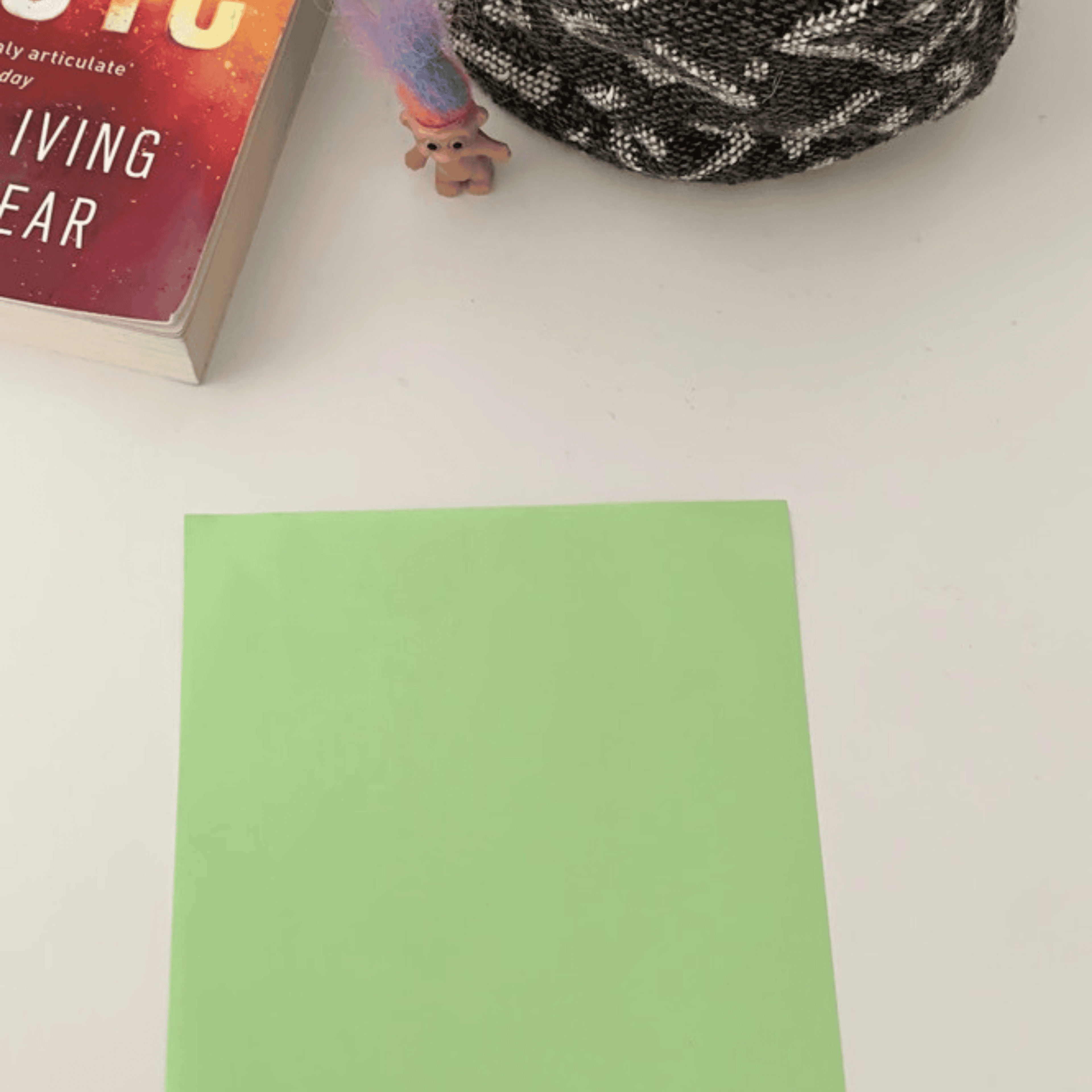 Origami bookmark