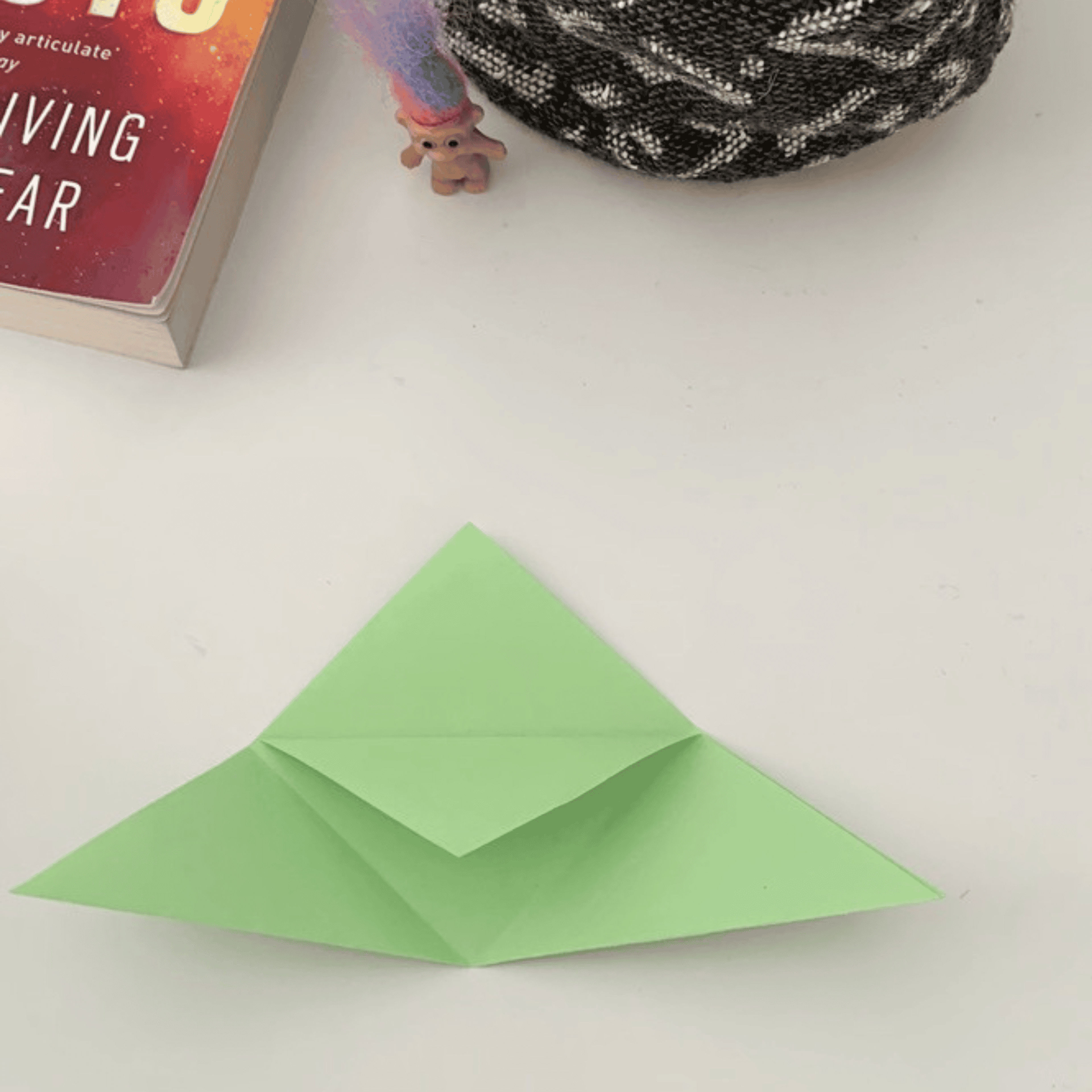 Origami bookmark