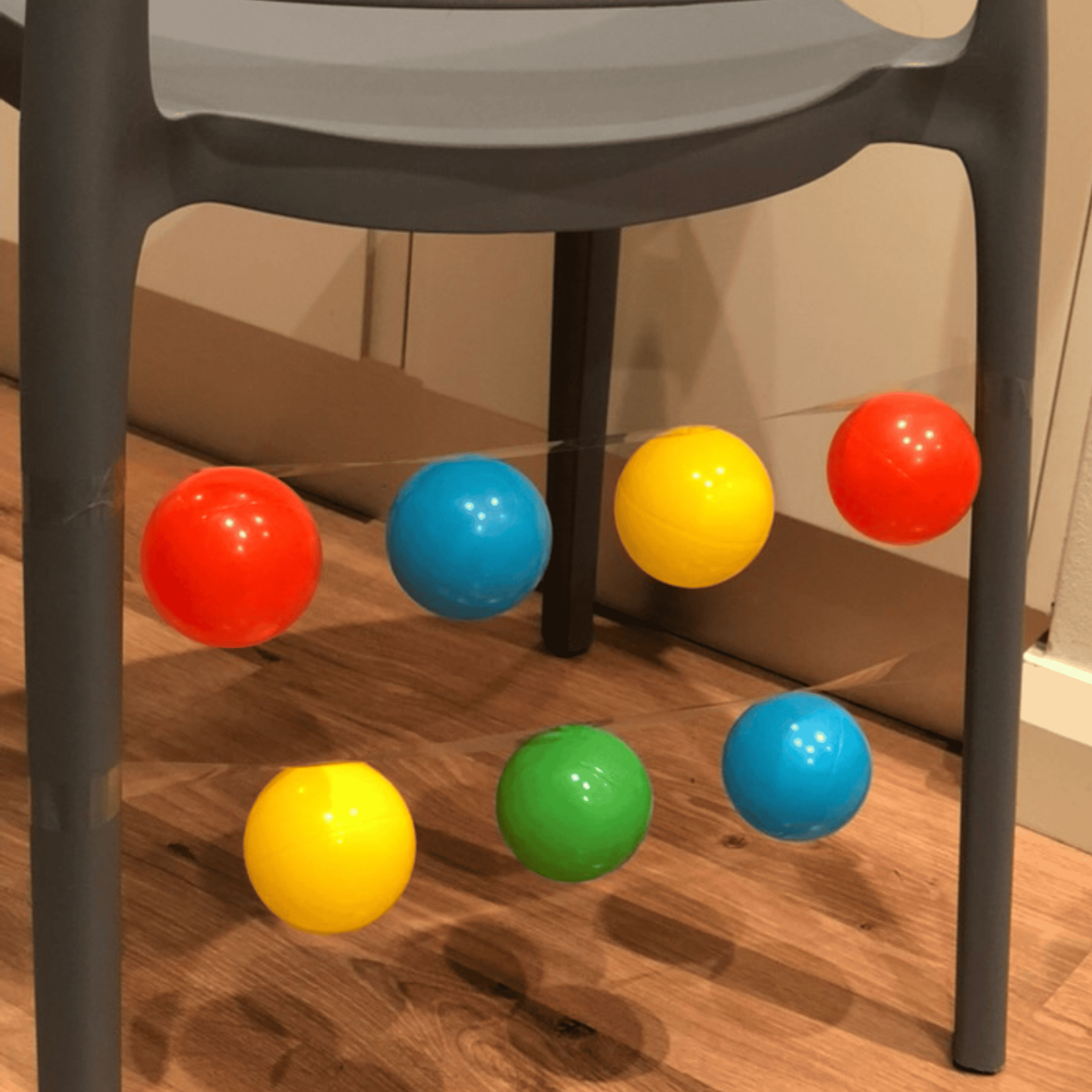 Sticky ball pull