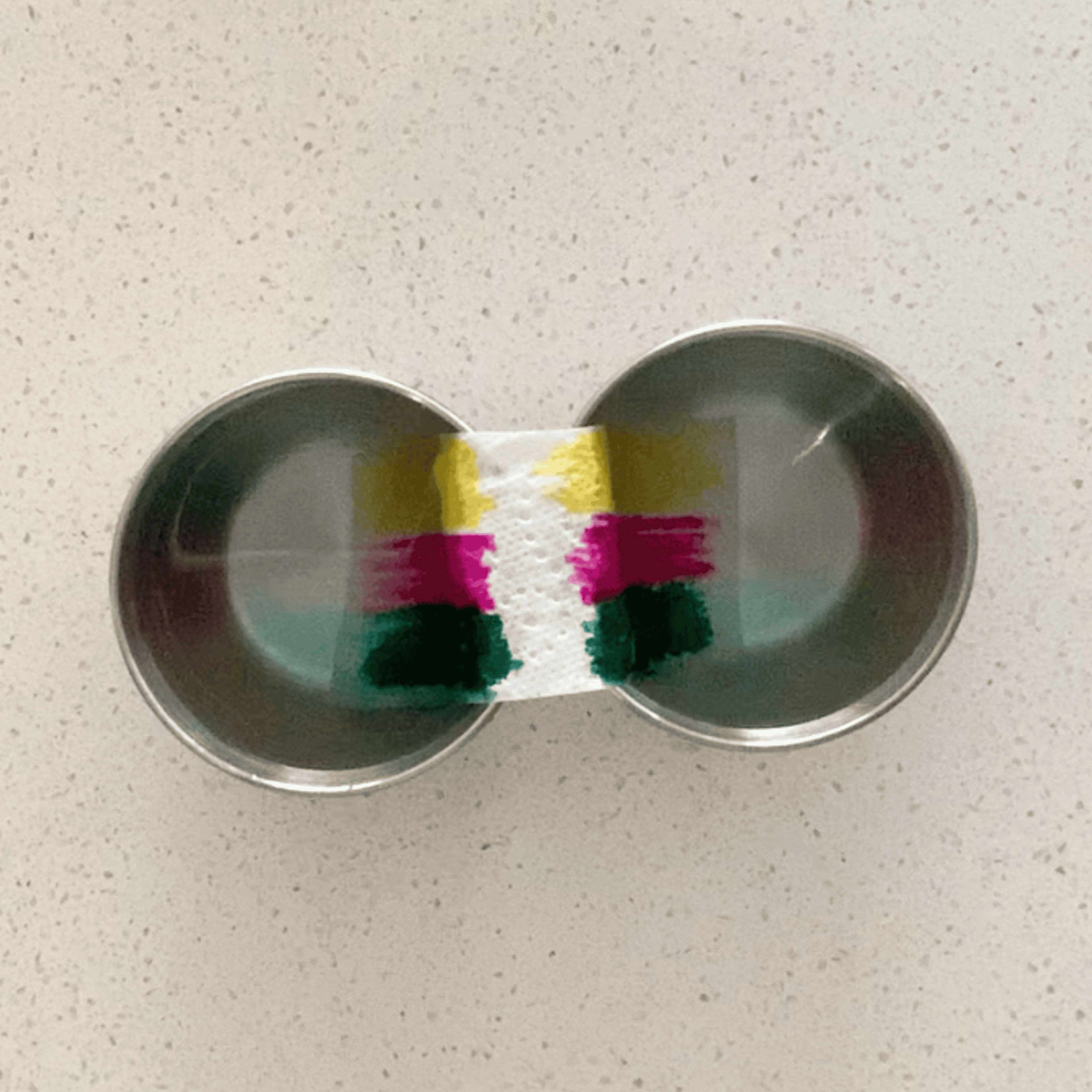 Walking rainbow experiment