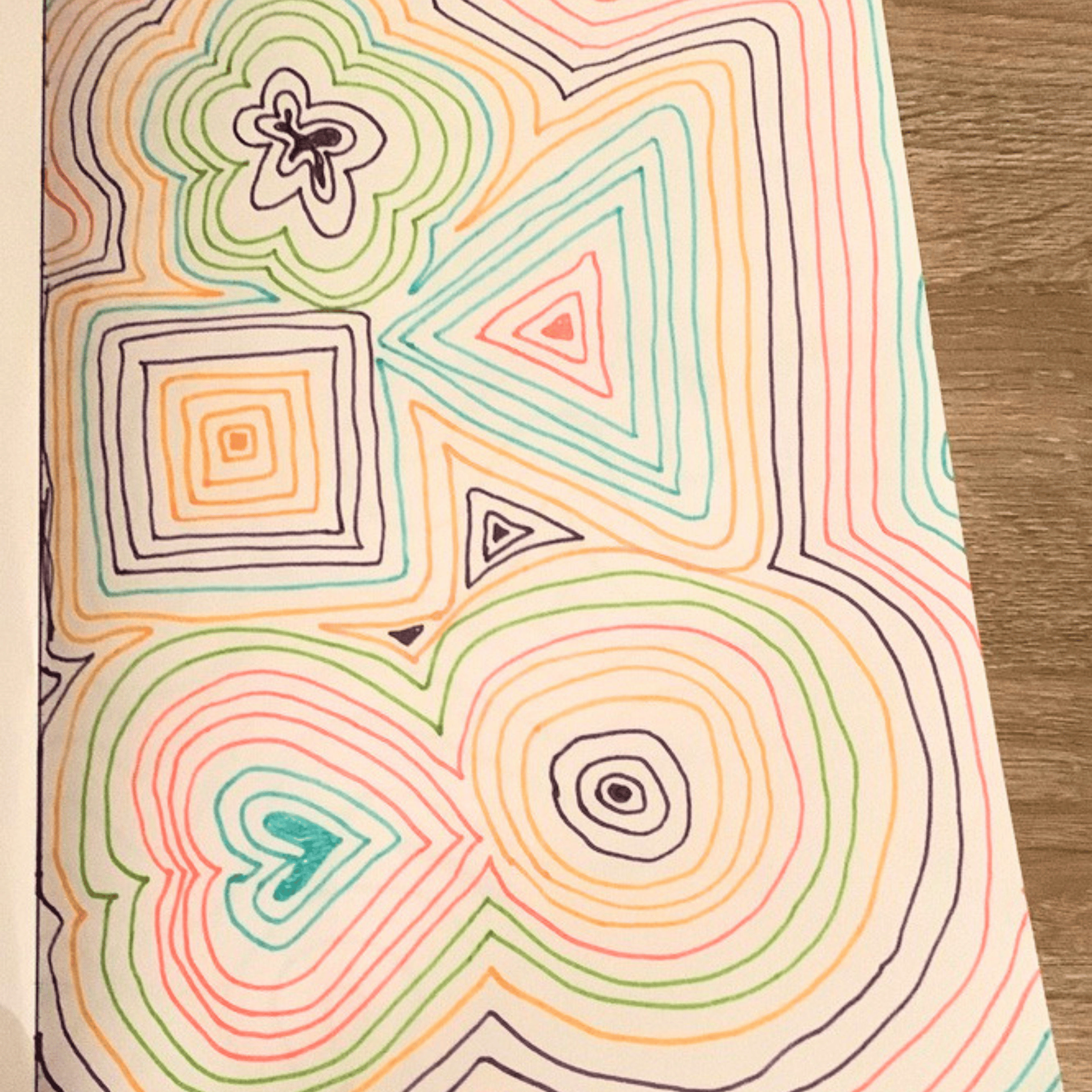 Zen doodling
