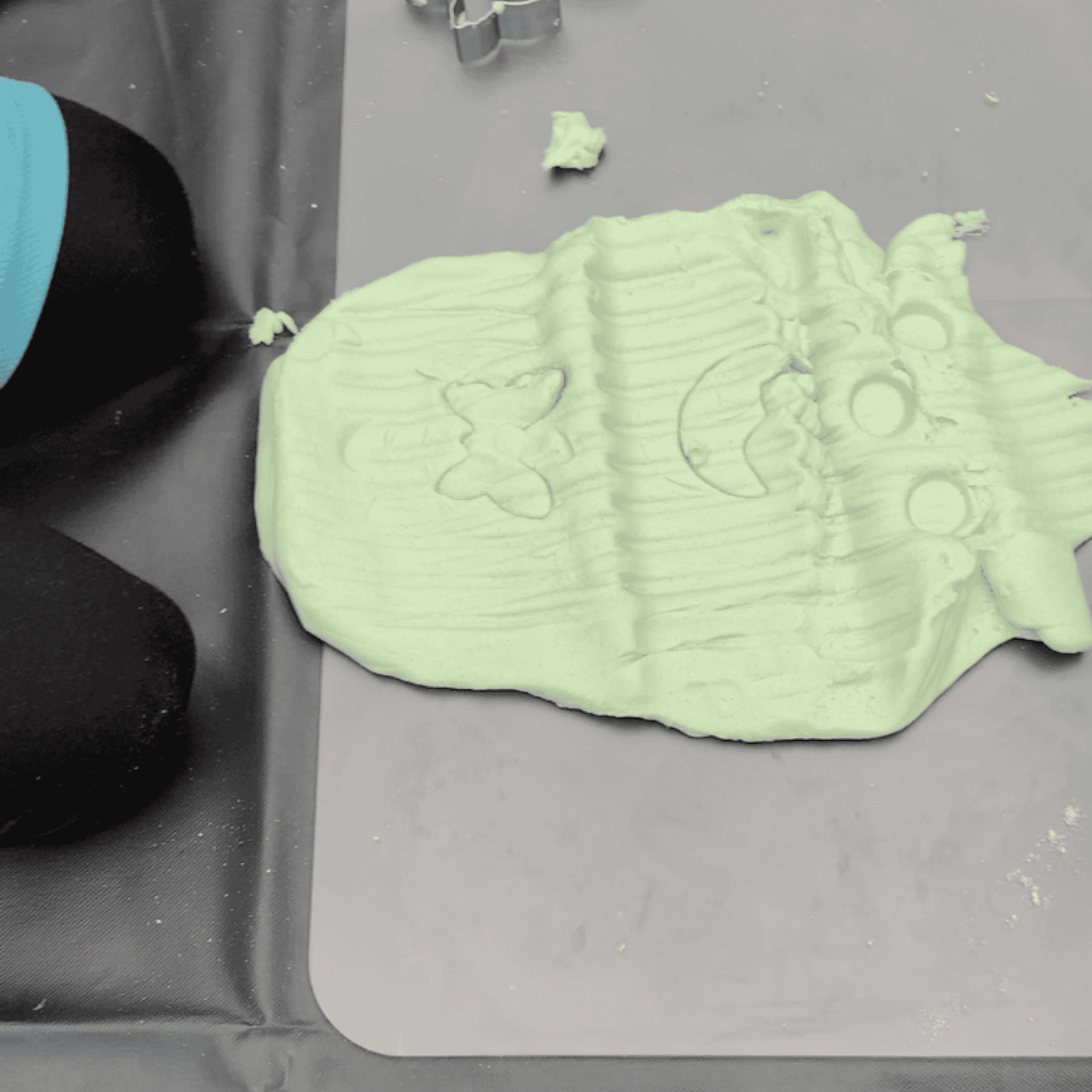 No-cook play dough recipe