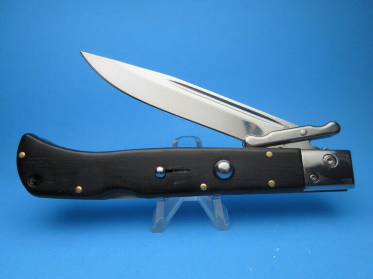 11" AKC Ebonywood "Roma" Swinguard Switchblade Knife