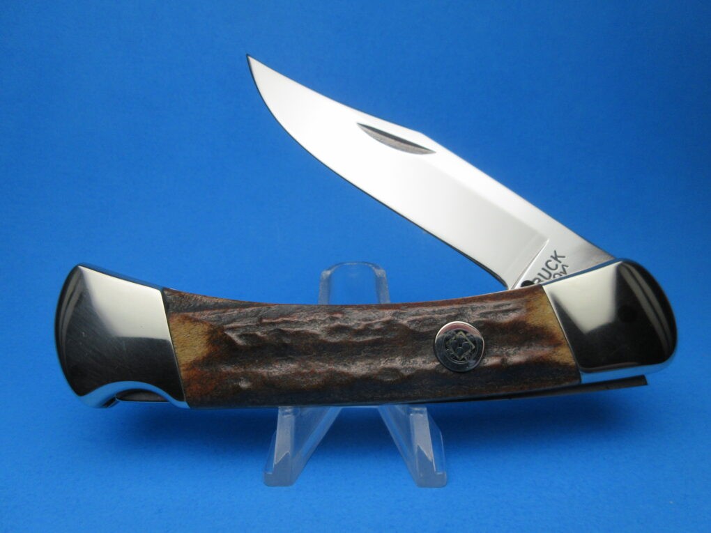 Custom Buck Stag 110 Automatic Conversion Switchblade Knife