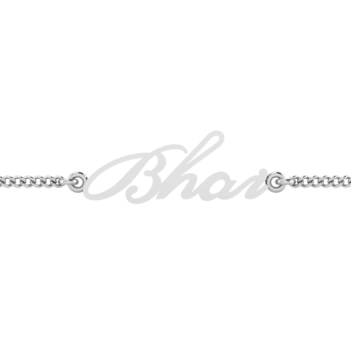 ISKI USKI 925 Silver Rakhi for Brother B-0026WR