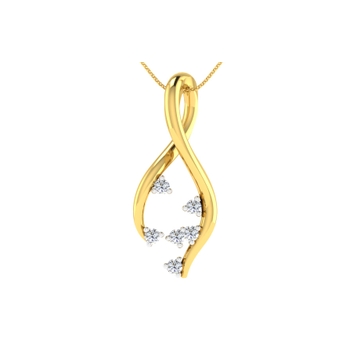 Arkina Diamond's Drizzling diamond pendent