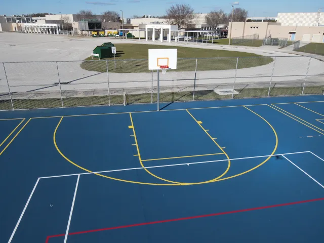 Hillsborough County Public Schools Liberty Middle School Play Court Cover 