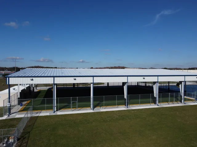 Hillsborough County Public Schools Liberty Middle School Play Court Cover 