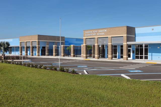 K-12 Education project at Warren Hope Dawson Elementary School Renovations & Canopy Cover in Tampa, Florida, image 12 by Envision Construction Services