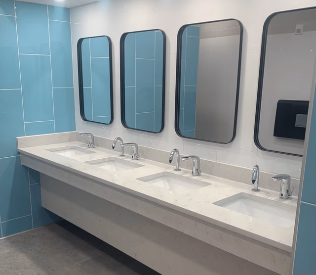 Arts and Entertainment project at Florida Aquarium Restroom Renovation in Tampa, Florida, image 3 by Envision Construction Services