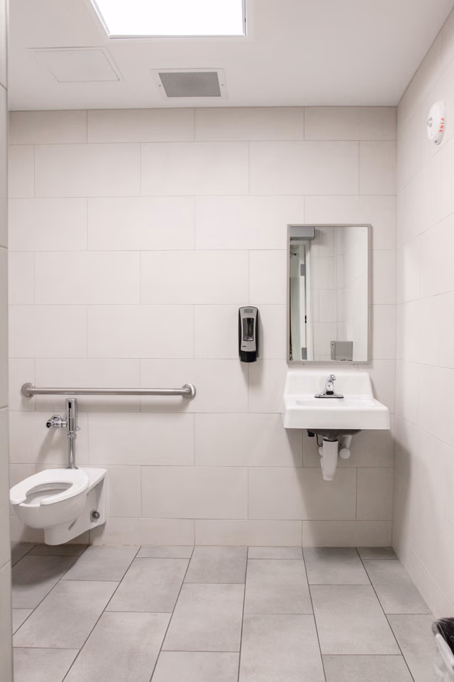 Higher Education project at University of South Florida FAO ADA Restroom Remodel in Tampa, Florida, image 4 by Envision Construction Services