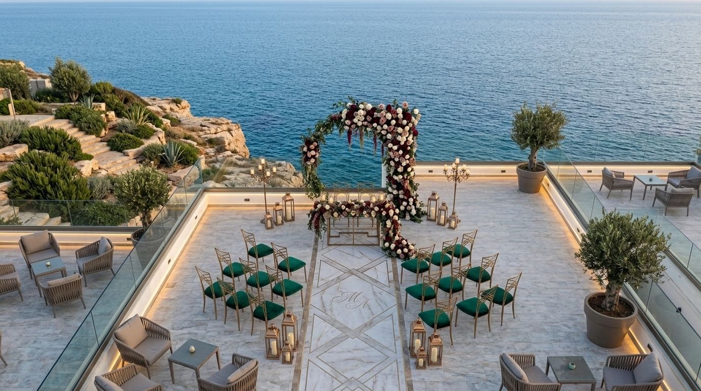 Luxury Wedding Planner Tunisia | Gammarth Destination Weddings - Moons