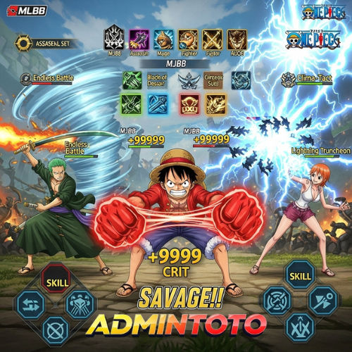 Build Hero Mobile Legends Kolaborasi One Piece Terkuat 2025 Auto Savage