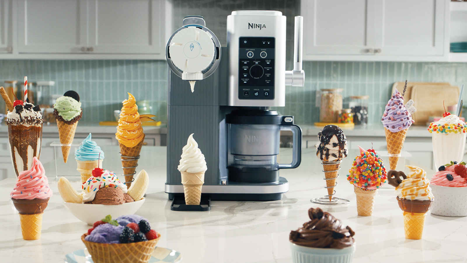 Ninja Creami Scoop & Swirl 13-in-1 ice cream maker - NC701EU