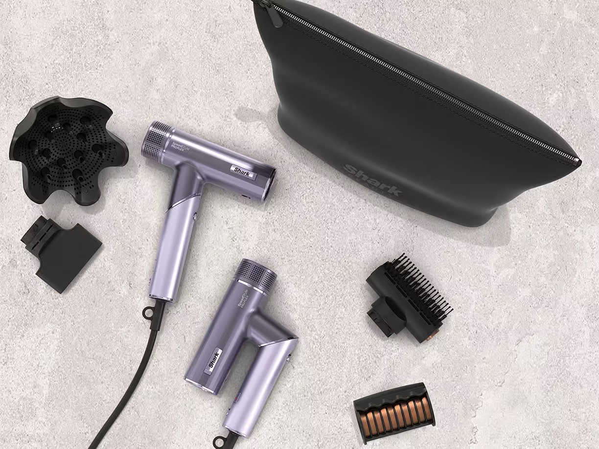 Shark SpeedStyle Pro FLEX 4-in-1 High-Velocity Hair Dryer System - HD542UK