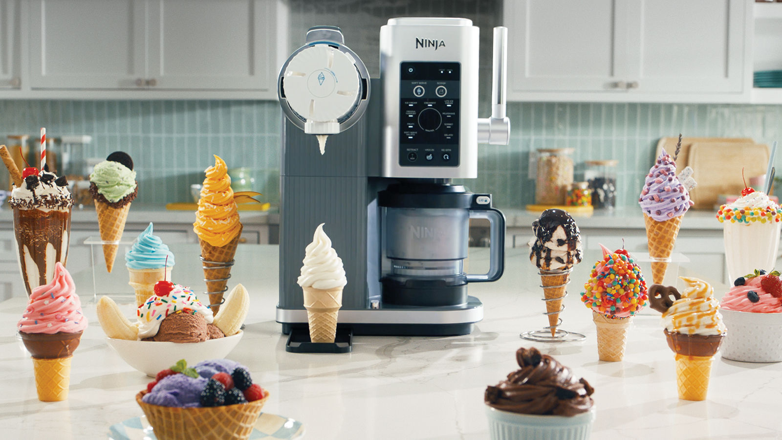 Ninja Creami Scoop & Swirl 13-in-1 ice cream maker - NC701EU