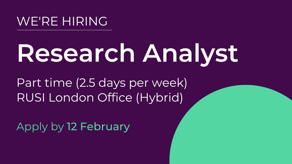 UK PONI is looking for a Research Analyst