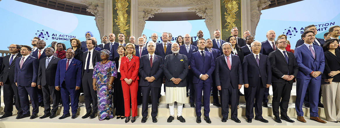 World leaders gathered in Paris for the AI Action Summit.