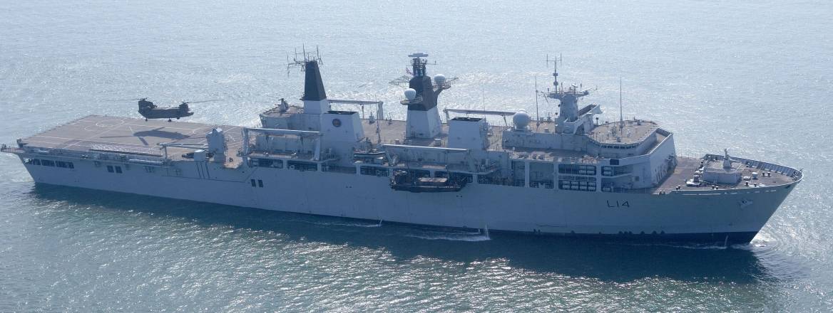 HMS Albion pictured 2008