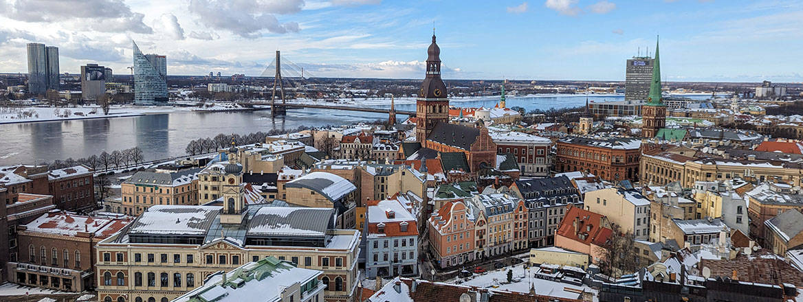 Skyline of Riga