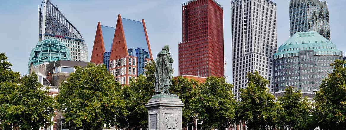 The Hague's skyline