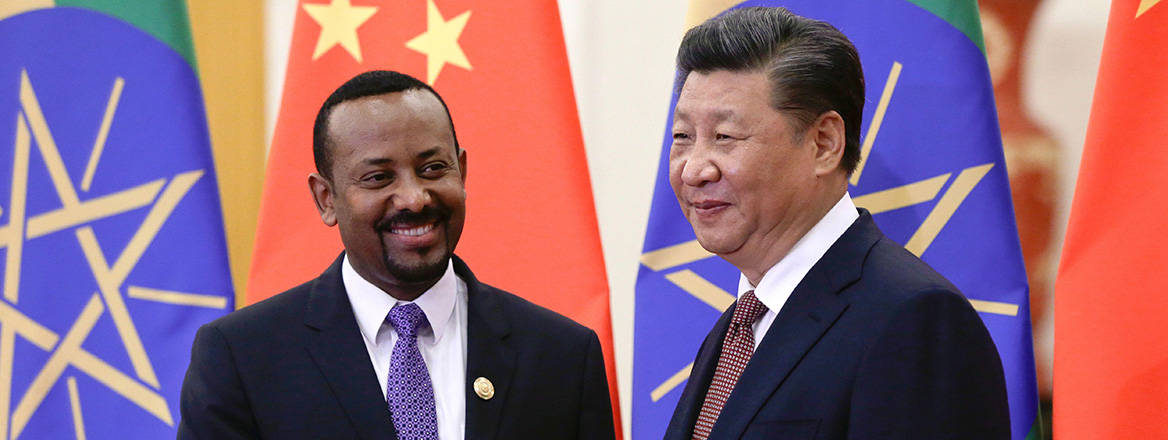 Money troubles: Ethiopian Prime Minister Abiy Ahmed meets with Chinese President Xi Jinping in 2018