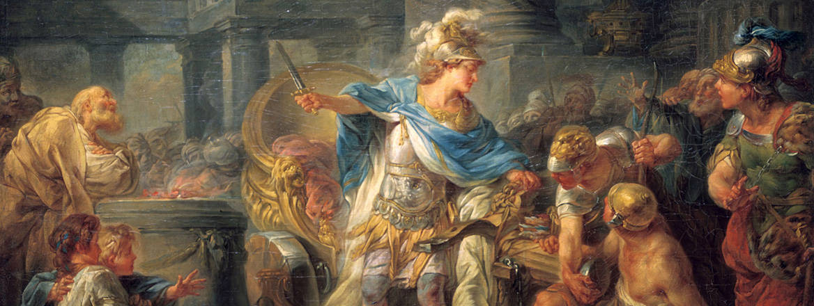 Wielding the knife: Alexander the Great cuts the Gordian Knot