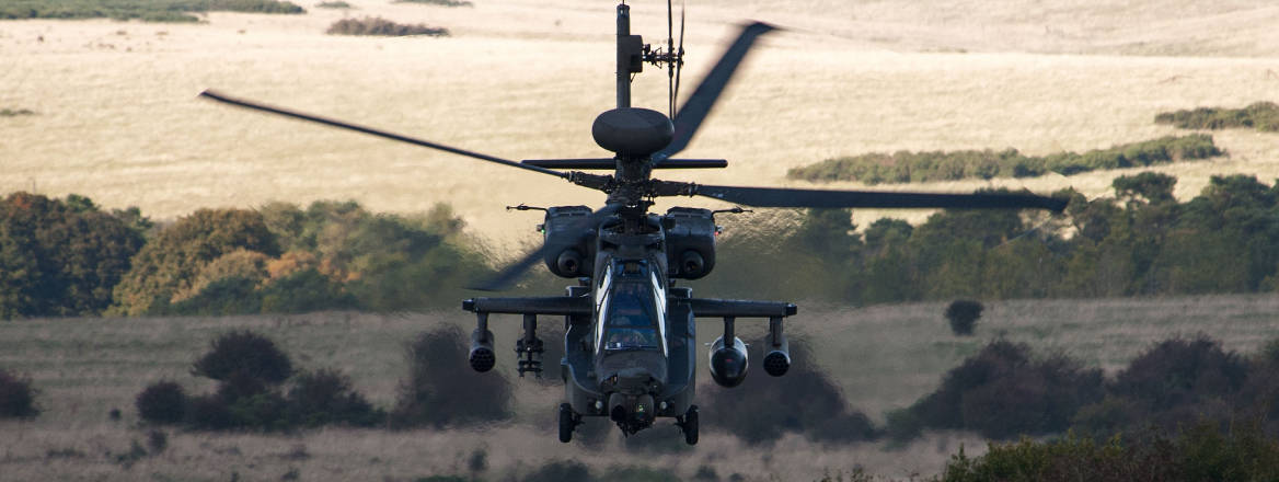 Apache AH1D attack helicopter