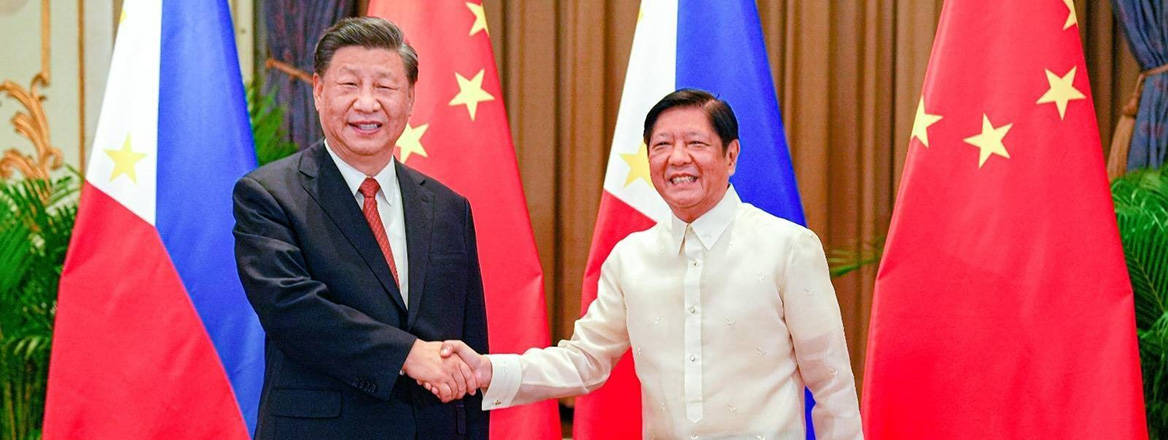 At arm's length: Philippine President Bongbong Marcos meets Chinese President Xi Jinping in November 2022