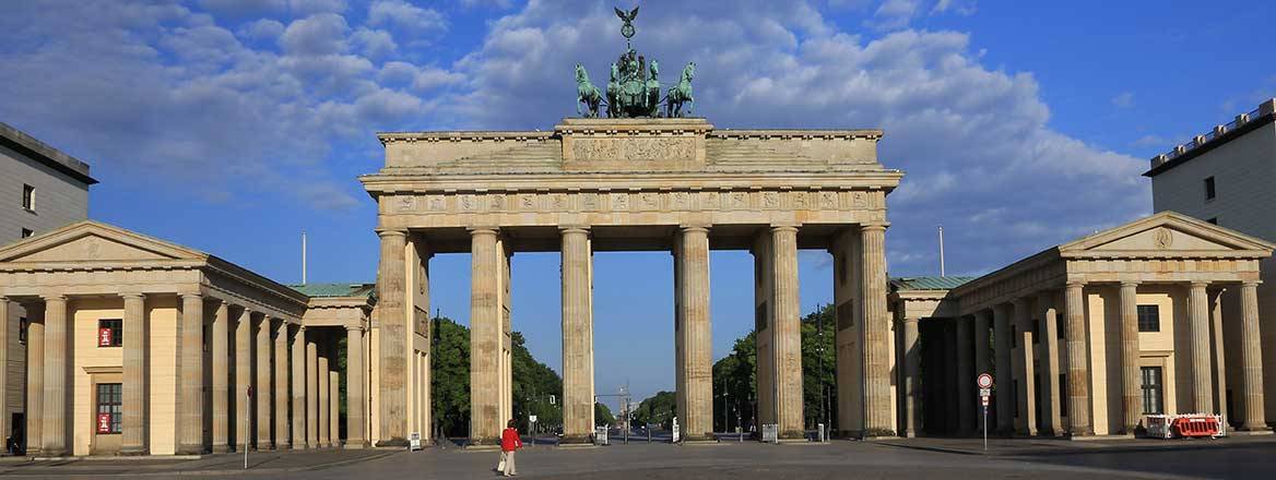 Brandenburg Gate during the day