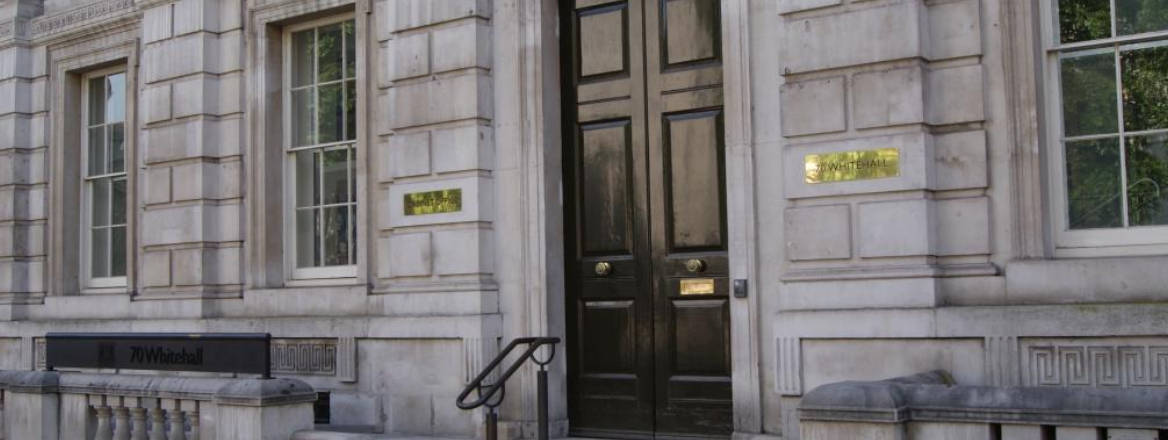 cabinet office in Whitehall UK