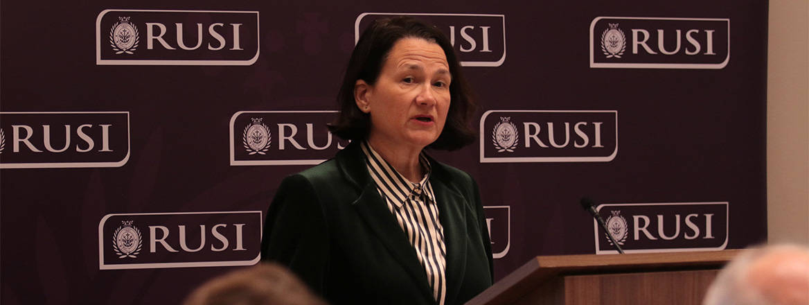 Important mission: the new UK Minister for the Indo-Pacific, Catherine West, speaks at RUSI on 12 September 2024