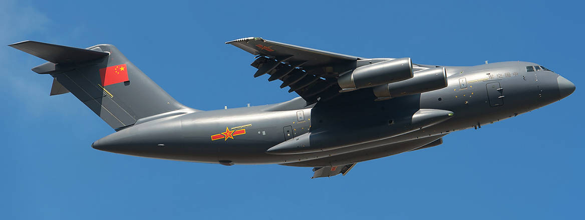 A Xian Y-20 belonging to the People's Liberation Army Air Force