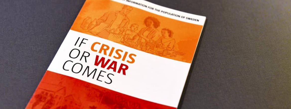 'If crisis or war comes' Book