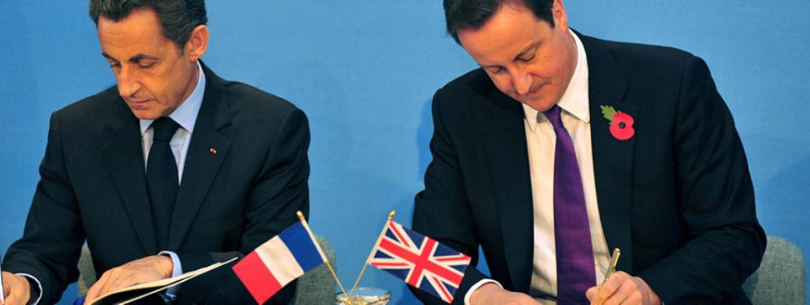 Nicolas Sarkozy and David Cameron