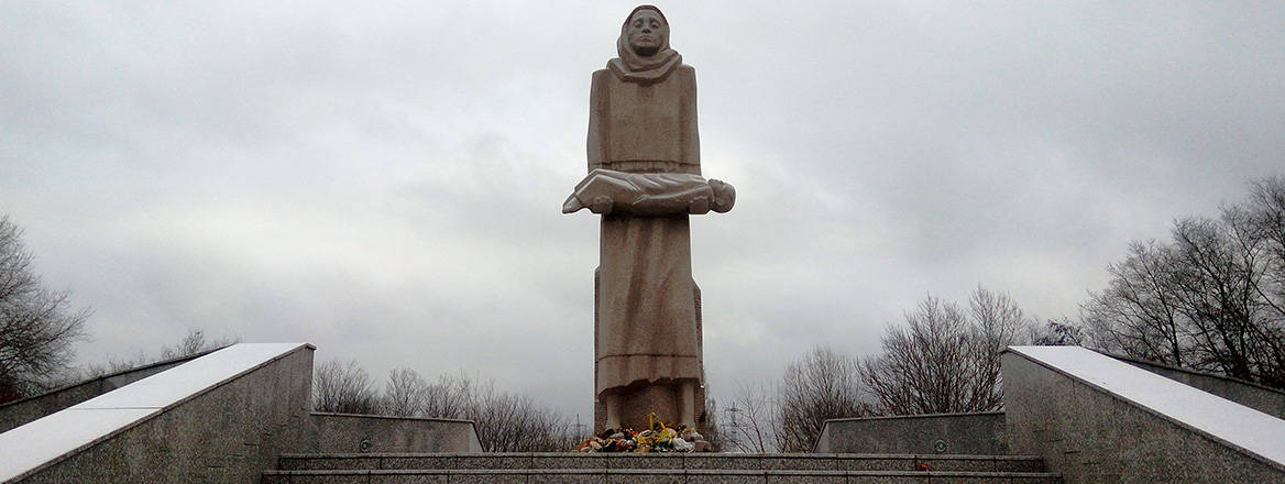 Complicated legacy: a monument in Dnipro, Ukraine to victims of the Holodomor, a famine resulting from Soviet policies that killed millions