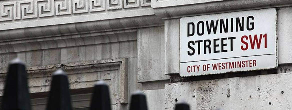 downing street sign