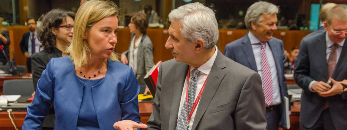 Federica Mogherini meets Frank Walter Steinmeier