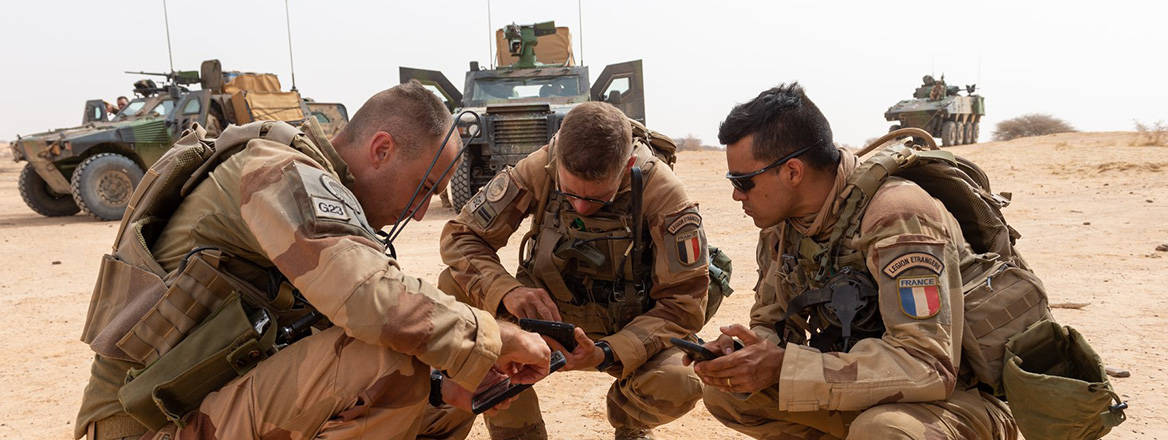 Knee-deep: French foreign legionnaires deployed in the Sahel as part of Operation Barkhane