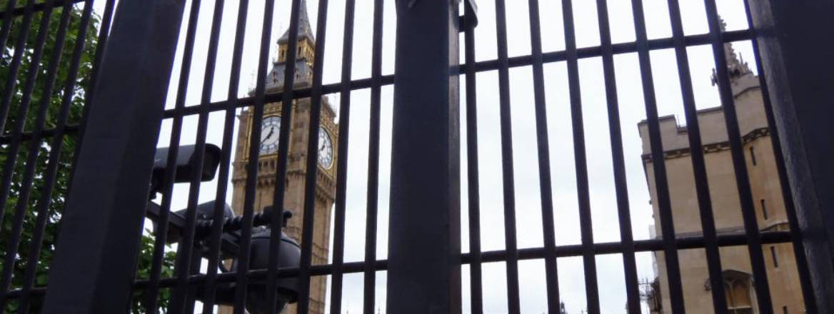 gates of house of Parliament