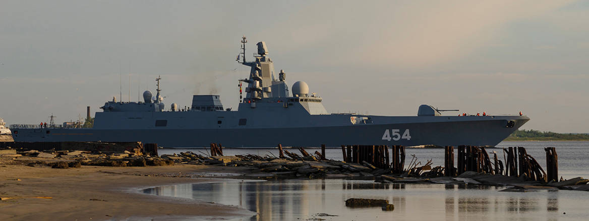 Ready to deploy: Russia has announced that it will field a Gorshkov-class frigate armed with the 3M22 Zircon hypersonic cruise missile